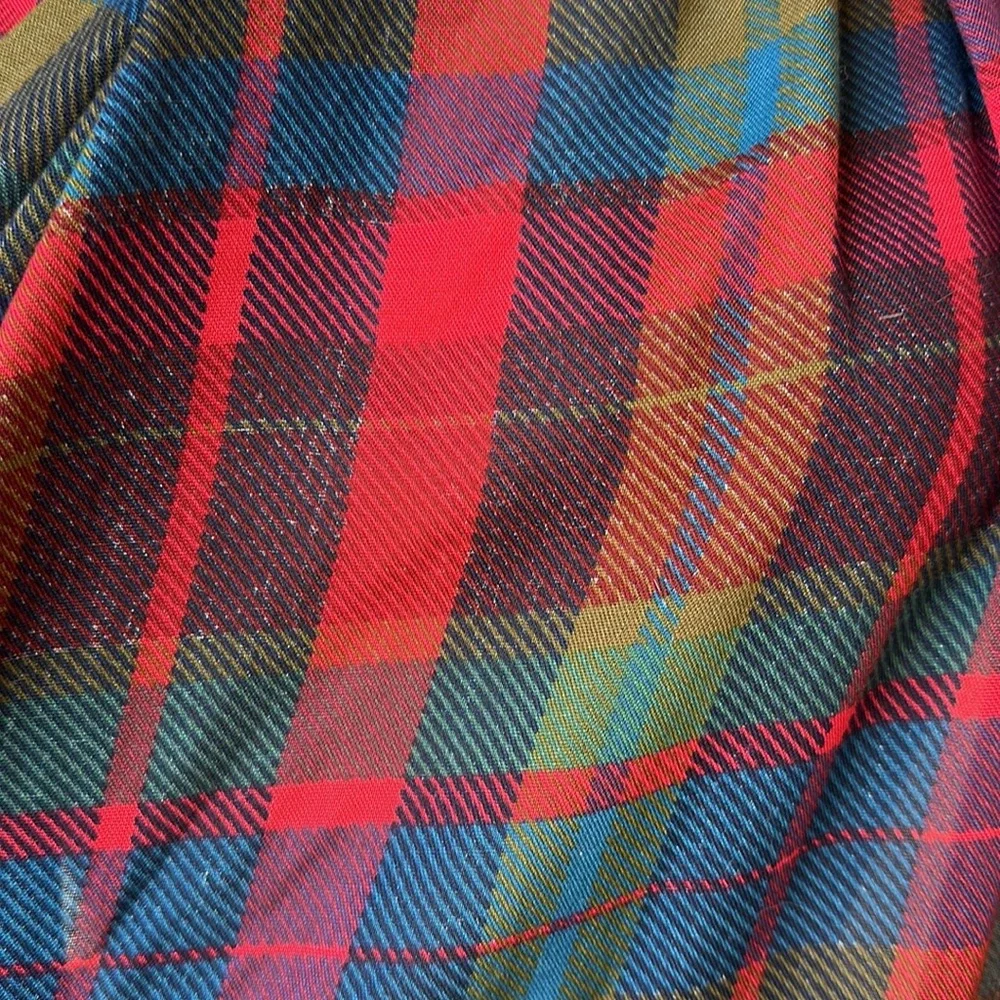 Talbots Plaid Multicolor Oblong Women's scarf